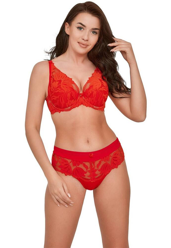 BS 1225 Sophia Biustonosz Push- up Gaia - czerwony