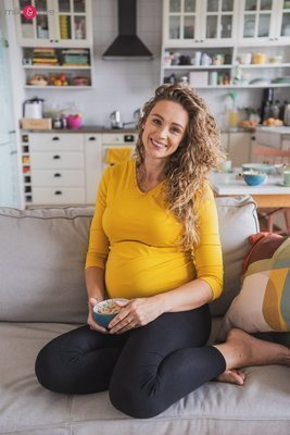 Milk Shirt bluzka ciążowa i do karmienia Milk&Love mango mohito