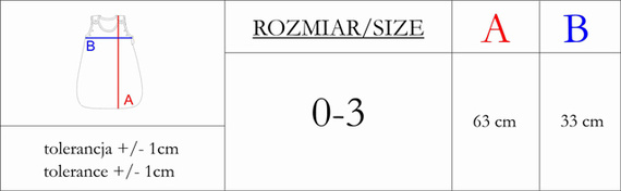 212043 Tola Śpiworek do spania Nicol 