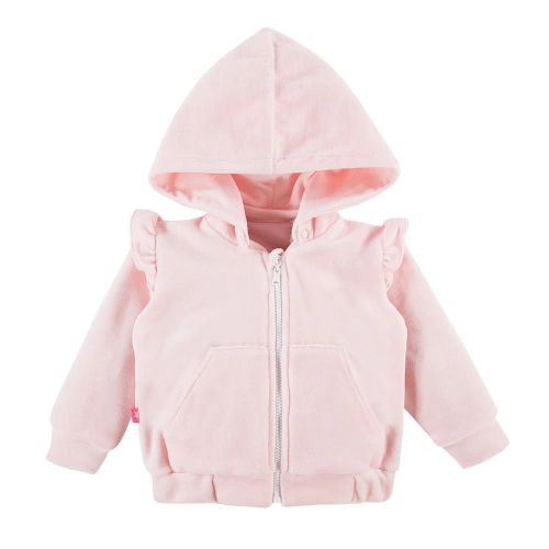 Run&Fun Komplet dresowy z falbanką Eevi - jasny różowy