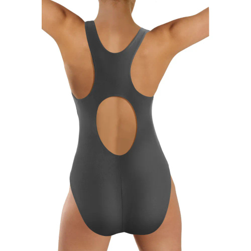 BW 721 Strój kąpielowy jednoczęściowy Sesto Senso grafitowy