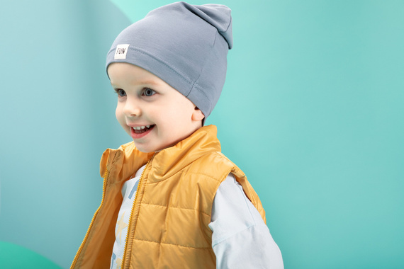 Fun Time Kamizelka pikowana Pinokio - żółty