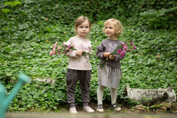 Julia Bluzka dla dziewczynki Pinokio - grafit