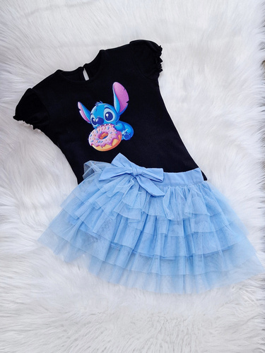 Stworek Koszulka dziecięca krótki rękaw Bambarillo czarny