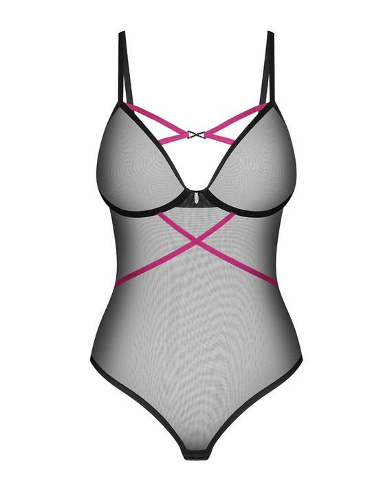 Novenes Teddy Body damskie Obsessive czarny