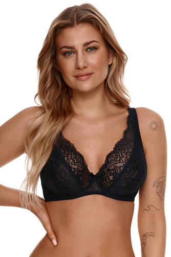 149 Biustonosz miękki Lupoline- czarny