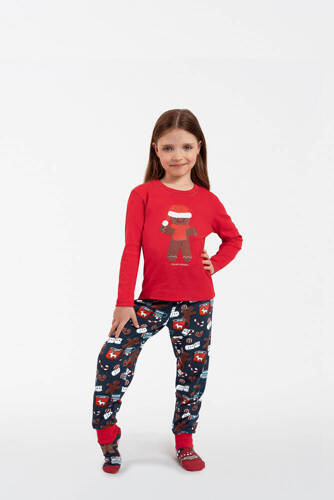 Makala Piżama dziecięca Italian Fashion - czerwony/druk
