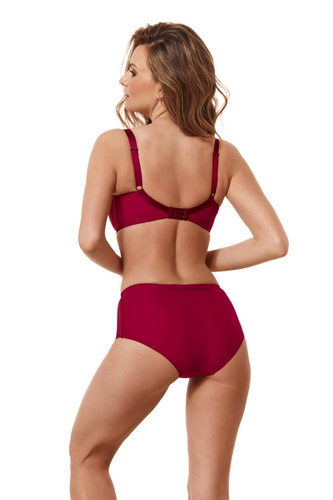 0099F Figi damskie Kostar - bordowy