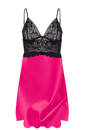 Maddi Halka satynowa koszulka damska DKaren - pink