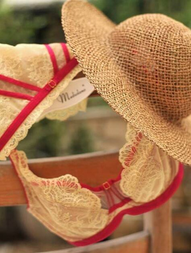 19197 Mango biustonosz miękki soft Mediolano żółty