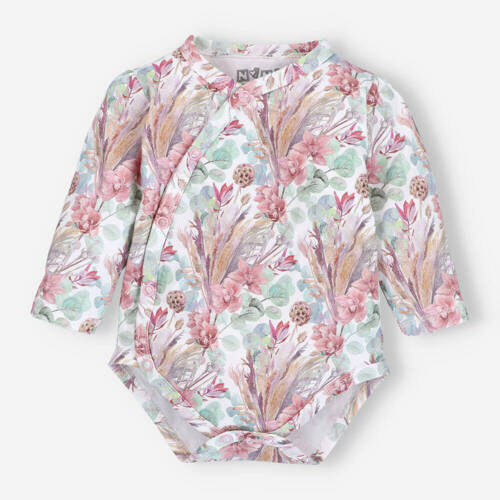 Magic Flowers Body z bawełny organicznej Nini