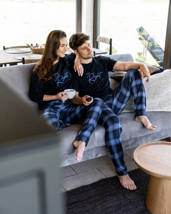 Sensis Victor Piżama męska - czarny 