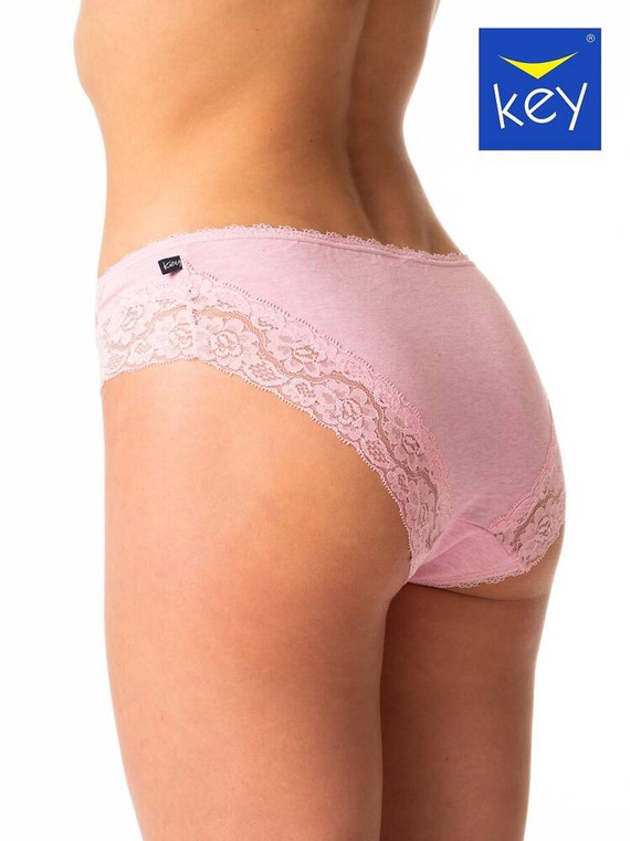 LPC 261 A'2 Figi damskie 2-pak Key szary różowy