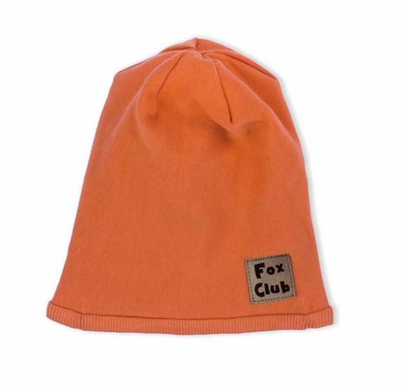 174269 Czapeczka niemowlęca "Fox Club" Nicol - rudy