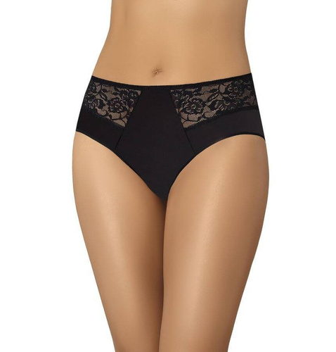 134 Figi z wysokim stanem Carmen Teyli - czarny