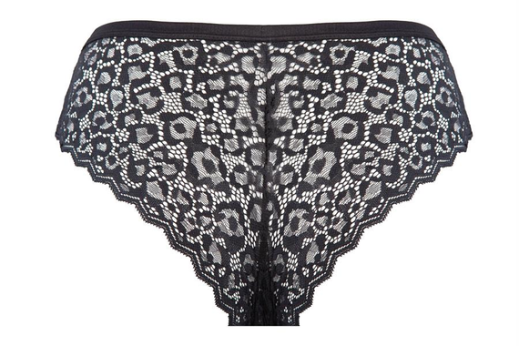 Dion bokserki damskie Unikat czarny