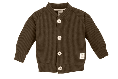11249M "Natural Waffel" Bluza Makoma mocha