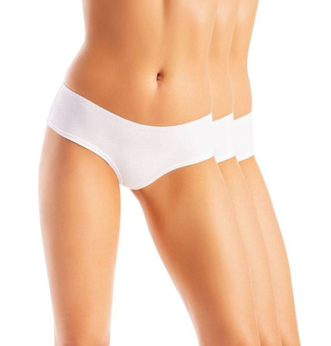 572-3 Braziboo Figi bambusowe wielopak Teyli - białe