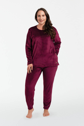 Akara Komplet damski Italian Fashion - bordowy