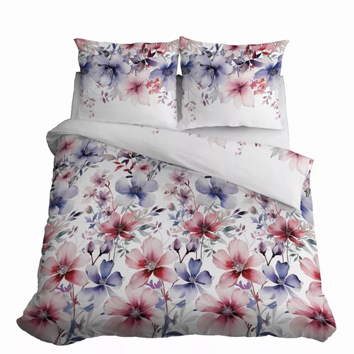 4965A Pościel bawełniana kwiaty Detexpol 