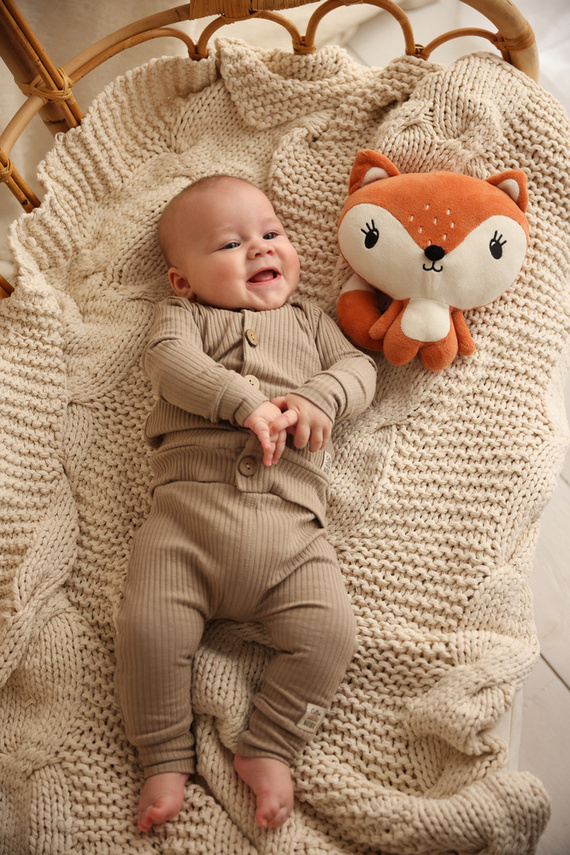 10234F "Natural Harmony" Spodnie Makoma fango