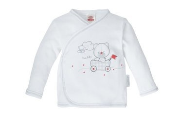 Koszulka niemowlęca  "ORGANIC WHITE" Makoma