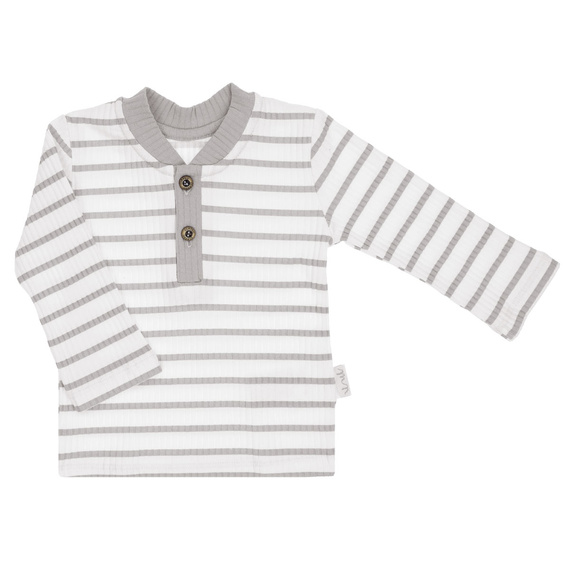 214140 Muki Bluzka bawełniana z długim rękawem Nicol