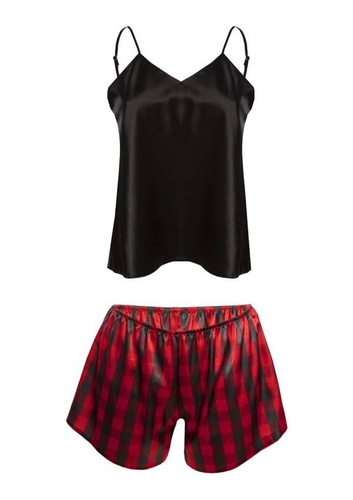 DK-KK Christmas 2 Komplet Damski Piżama DKaren - czarny 017