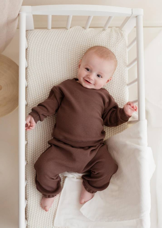 Pure Bluza dresowa Koala - brązowa