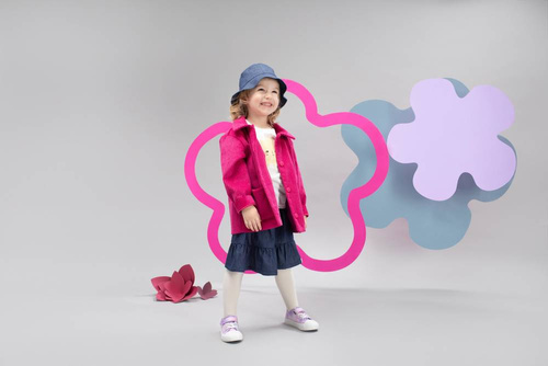 Romantic kapelusz dziewczęcy Pinokio - jeans