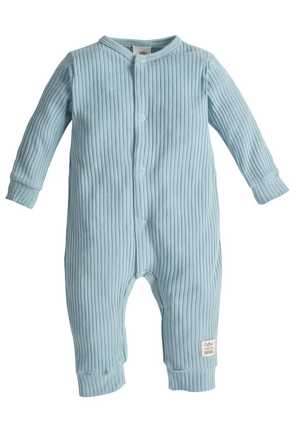 02234BST "Natural Harmony" Pajac bez stópek Makoma turkusowy