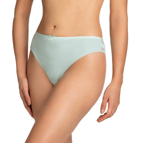 L-1401 BI A'2 Figi Damskie Lama miętowy