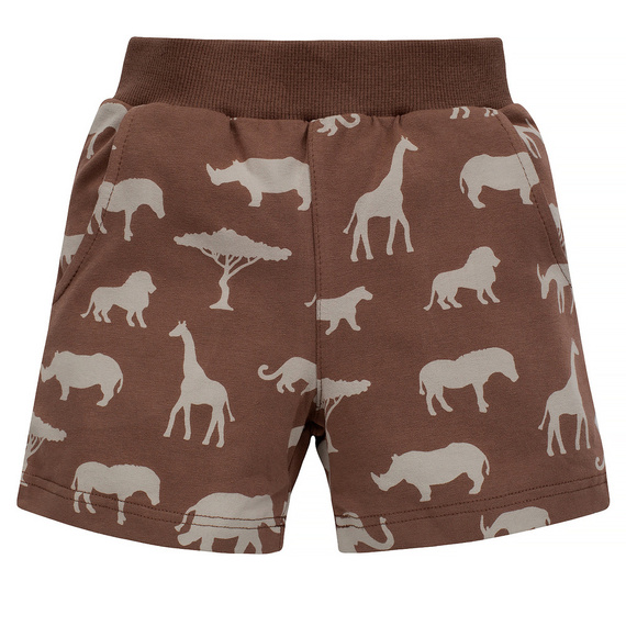 Safari Krótkie spodenki Pinokio - afryka brązowy