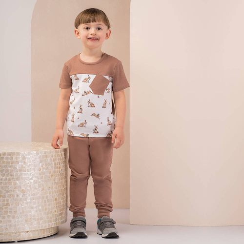 197138 Bluzka bawełniana z krótkim rękawem "Benio" Nicol