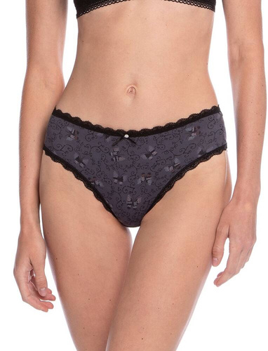 L-1538 BI A'2 Figi Damskie Lama fioletowy różowy