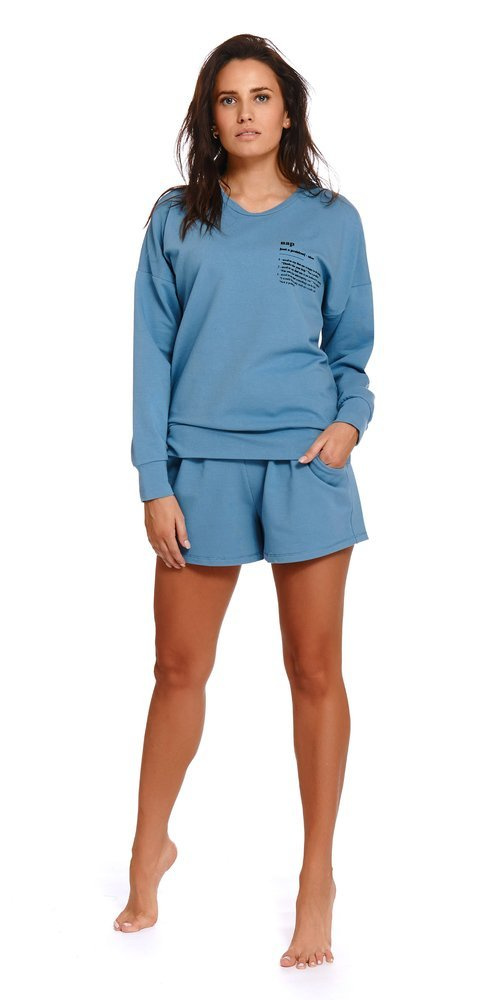 4215 Krótkie spodenki Piżamowe Doctor Nap - ocean
