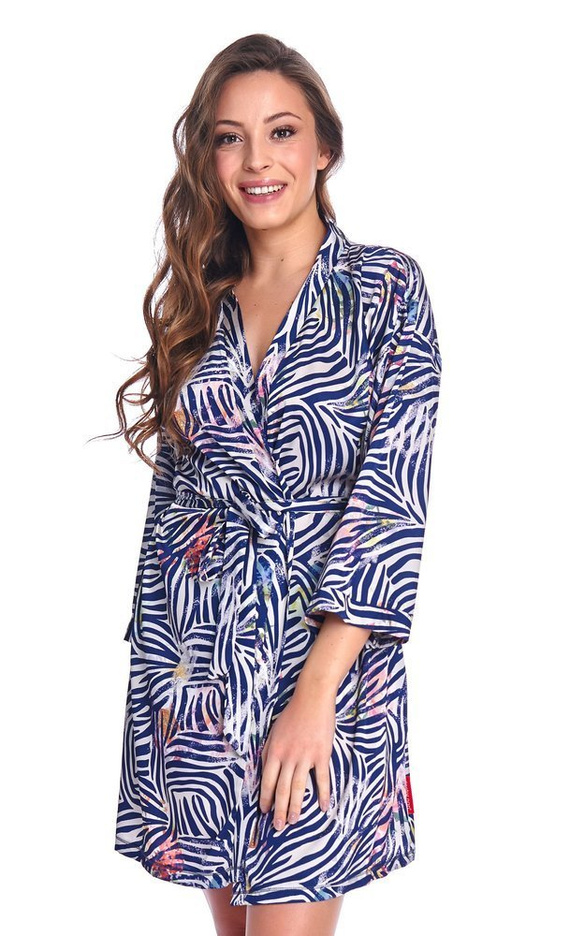 9993 Szlafrok Doctor Nap - zebra colour