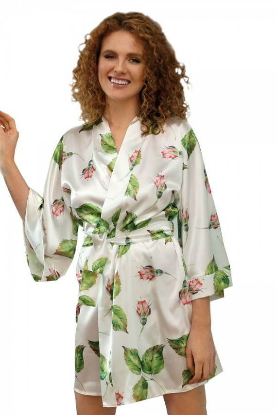 DK-P Flowers Podomka damska DKaren - biały 007