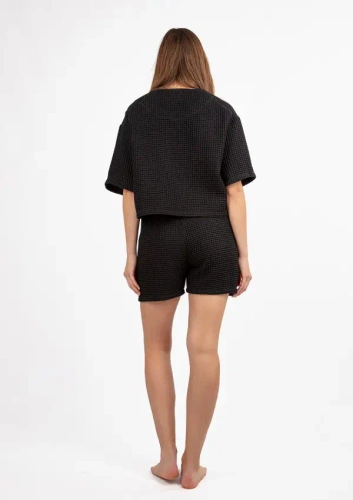 DK-K-W01 Komplet damski Dkaren - czarny