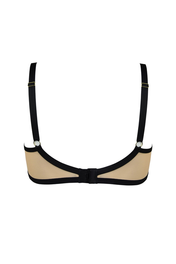 19221 Cabarette II Biustonosz balconette Mediolano czarny 