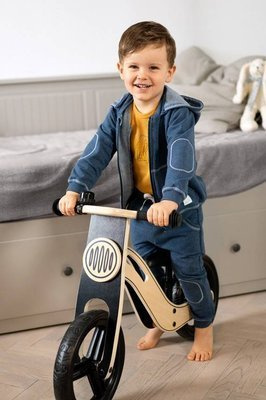 UNIQUE Rozpinana Bluza z kapturem Ewa Klucze- granat