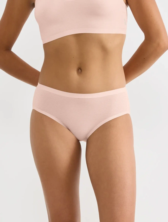 sloggi ZERO Feel Air Hipster – bezszwowe figi niewidoczne cherry pink