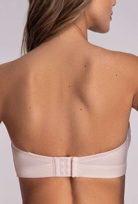 1787  Biustonosz bardotka Ava - beżowy 