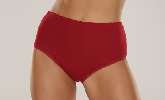 018 Sara Figi wysokie De lafense - bordowy