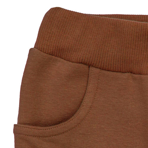 169545 Spodnie dresowe Nicol - brązowy