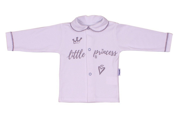 Kaftanik "LITTLE PRINCESS" Terjan szary