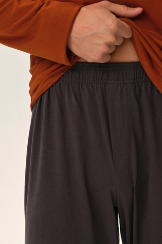 41910 Jupiter Piżama Męska Core Henderson - brązowy