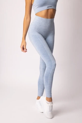 Melange legginsy damskie Spaio linchen blue