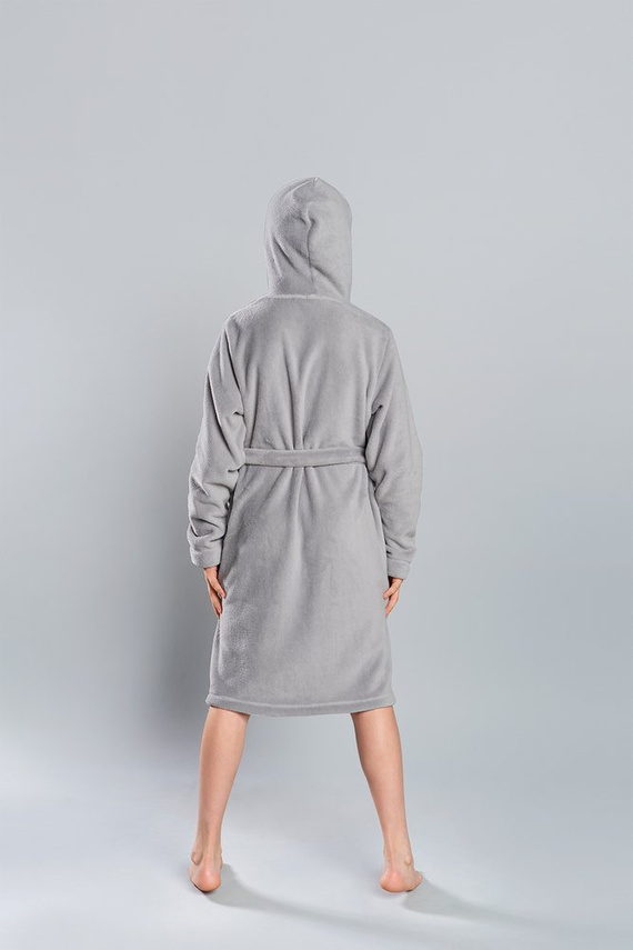 Mimas Szlafrok chłopięcy Italian Fashion- grafit