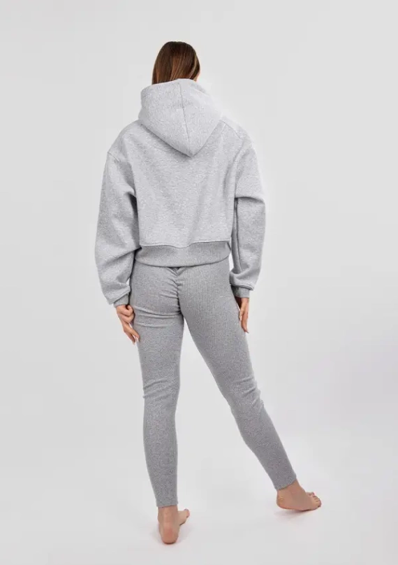 DK-K-B13 Dresowy komplet damski Dkaren - szary